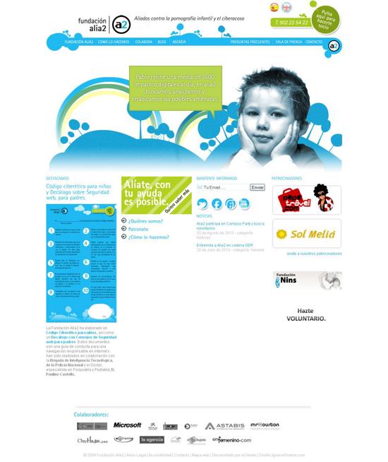 imagen de Pgina web de la Fundacin Alia2